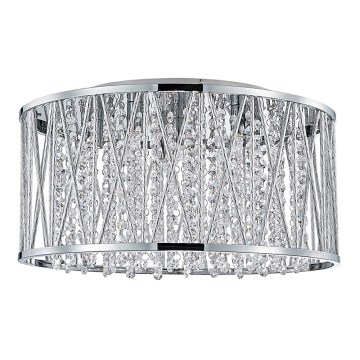 LUXERA 46061 - Křišťálové stropní svítidlo STIXX 6xG9/33W/230V