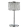 Luxera 46117 - Křišťálová stolní lampa STIXX 3xG9/33W/230V