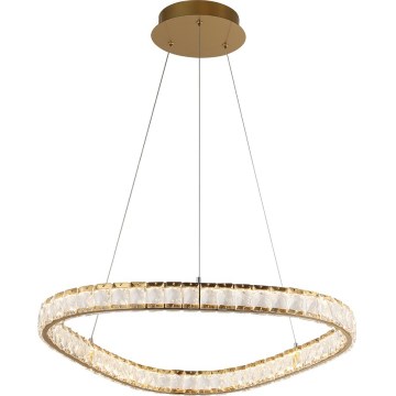 LUXERA 46151 - LED Lustr na lanku MIST LED/43W/230V 4000K zlatá