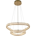 LUXERA 46152 - LED Lustr na lanku MIST LED/65W/230V 4000K zlatá