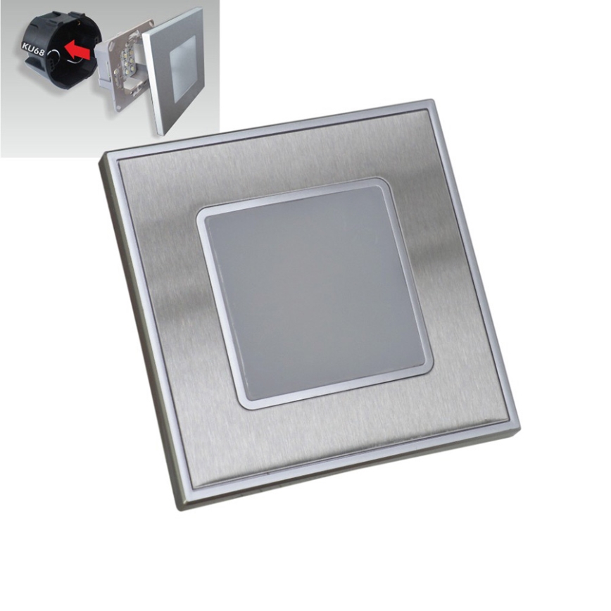 Luxera 48303 - LED Nástěnné schodišťové svítidlo 16xLED/1W/230V