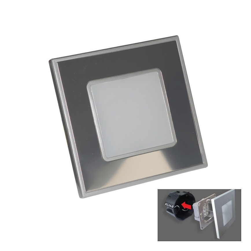 Luxera 48304 - LED Nástěnné schodišťové svítidlo 1xLED/1W/230V