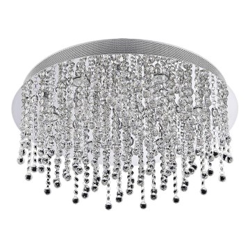 LUXERA 64395 - Křišťálové stropní svítidlo DARZEDA 7xGU10/50W/230V