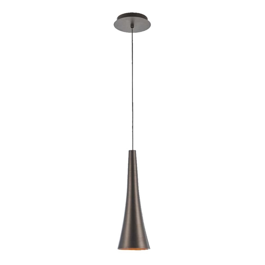 LUXERA 64413 - LED Lustr na lanku MADERA 1xLED/5W/230V