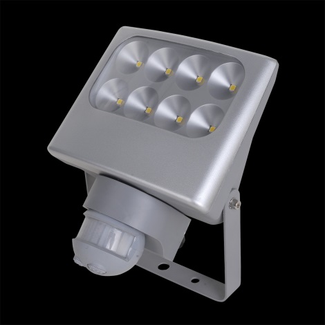 LUXERA 70130 - LED senzorový reflektor NEGARA 8xLED/3W IP54
