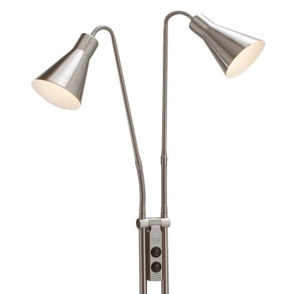 Markslöjd 102241 - Stojací lampa ODENSE 2xE14/40W/230V