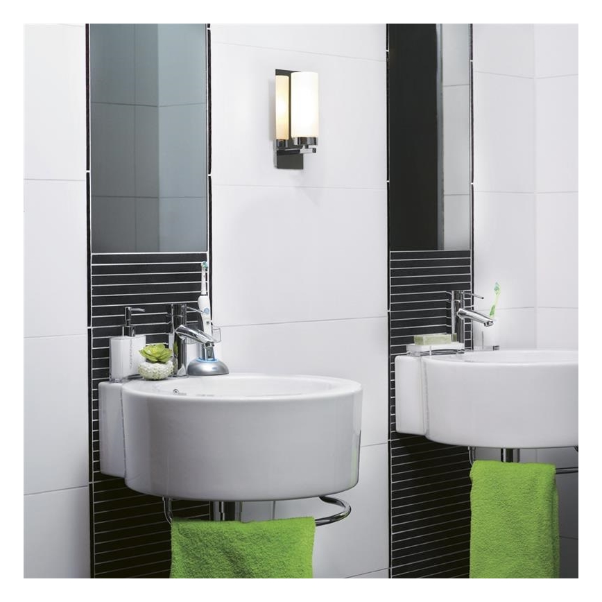 Markslöjd 102476 - Koupelnové nástěnné svítidlo NORRSUNDET 1xE14/40W/230V IP44