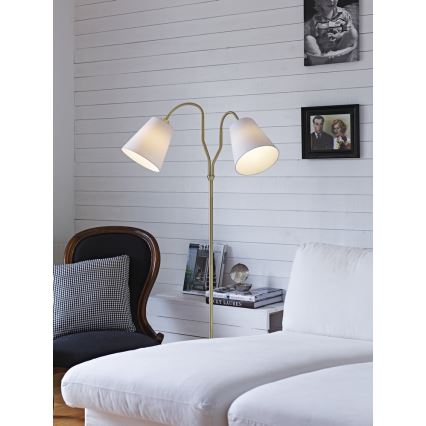 Markslöjd 105274 - Stojací lampa MODENA 2xE27/60W/230V