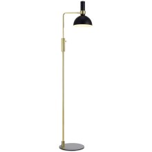 Markslöjd 106972 - Stmívatelná stojací lampa LARRY 1xE27/60W/230V černá/zlatá