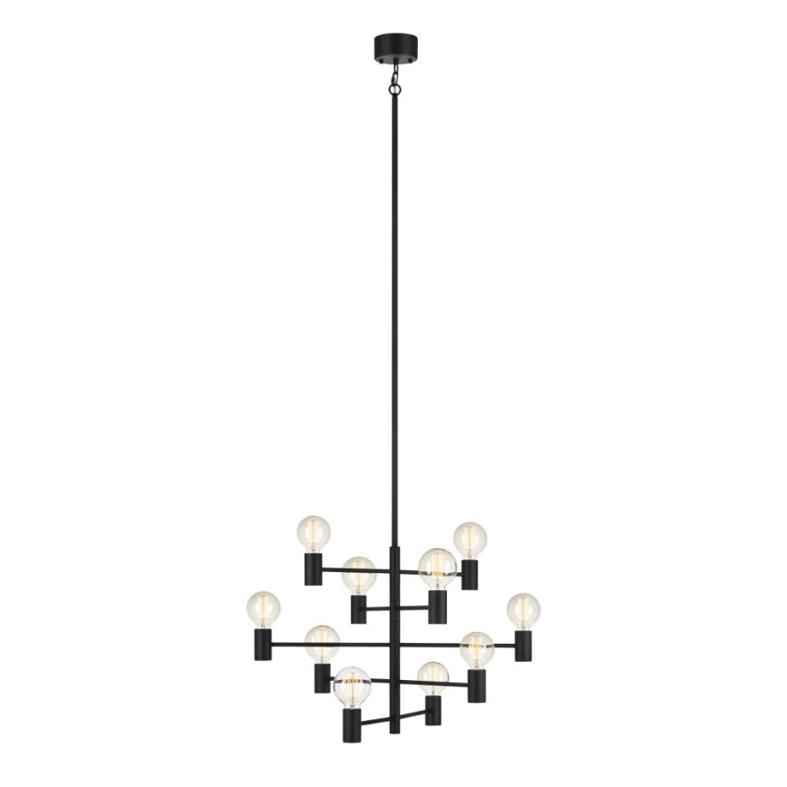 Markslöjd 107187 - Lustr na tyči PARIS 10xE27/60W/230V