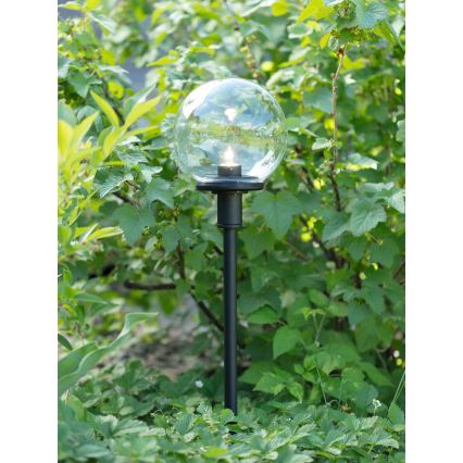Markslöjd 107283 - LED Venkovní lampa GARDEN24 LED/3W/24V 60 cm IP44 černá/čirá