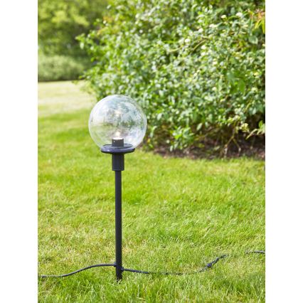Markslöjd 107283 - LED Venkovní lampa GARDEN24 LED/3W/24V 81 cm IP44 černá/čirá