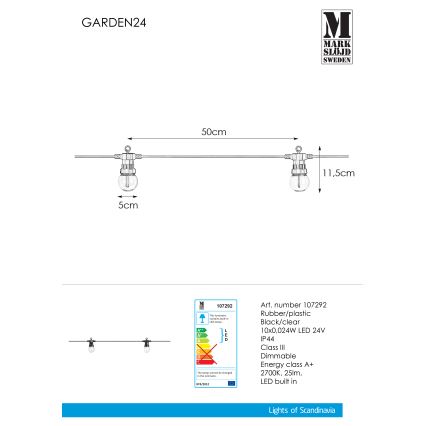 Markslöjd 107292 - LED Venkovní dekorační řetěz GIRLANDA GARDEN 10xLED 5,5m IP44