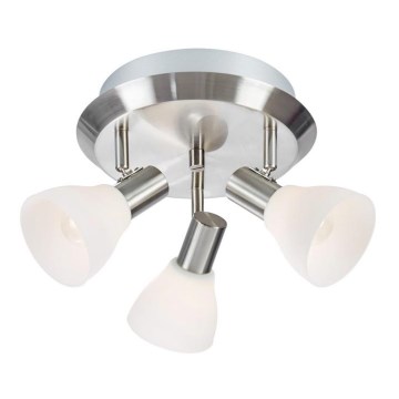 Markslöjd 107505 - Bodové svítidlo VERO 3xE14/40W/230V lesklý chrom