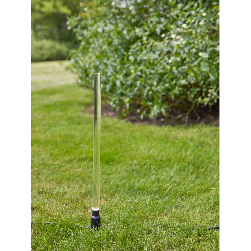 Markslöjd 107719 - LED Venkovní lampa GARDEN24 LED/3W/24V 57,5 cm IP44 černá/čirá