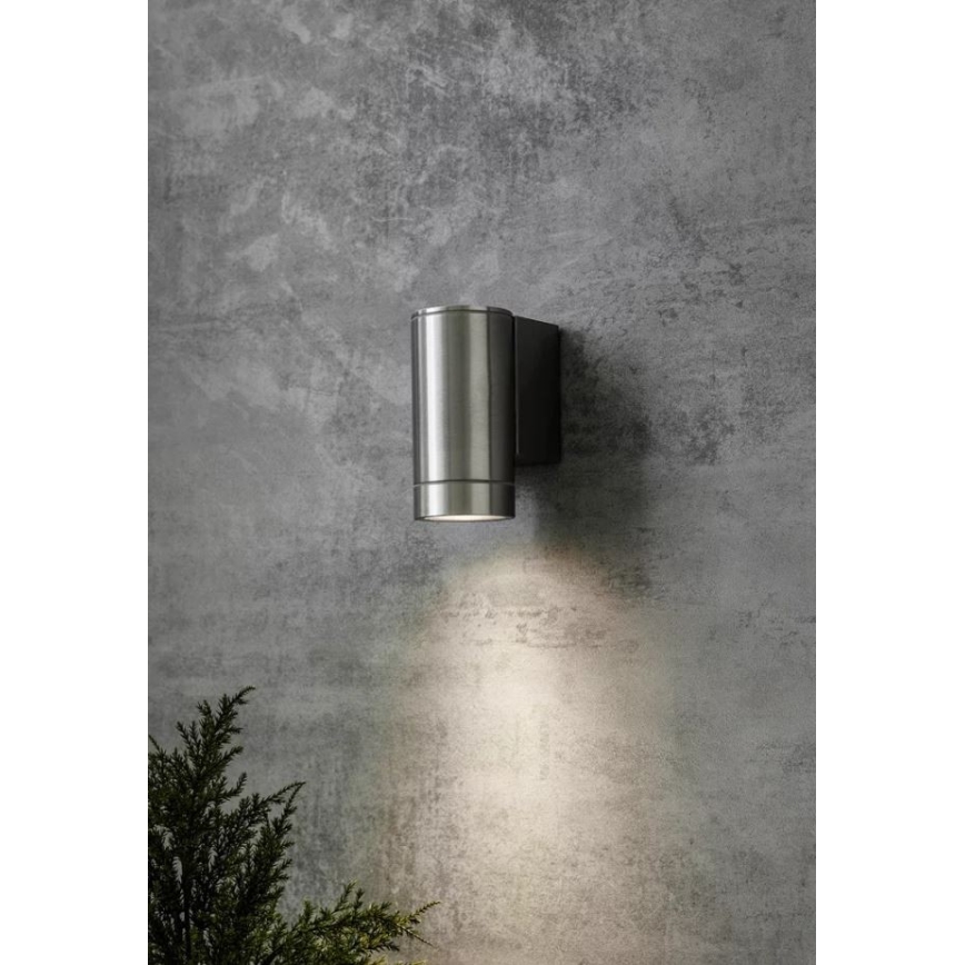 Markslöjd 107915 - Venkovní nástěnné svítidlo PIPE 1xGU10/35W/230V IP44