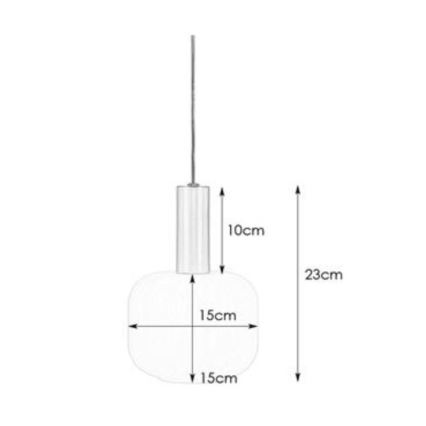 Markslöjd 108122 - Lustr na lanku SOBER 1xE14/40W/230V matný chrom