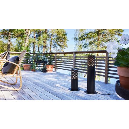 Markslöjd 108175 - LED Venkovní lampa GARDEN24 LED/6W/24V 68 cm IP44 černá