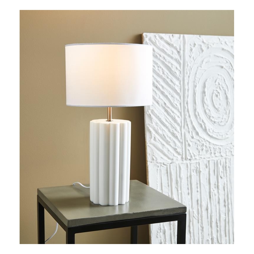 Markslöjd 108220 - Stolní lampa COLUMN 1xE14/18W/230V bílá