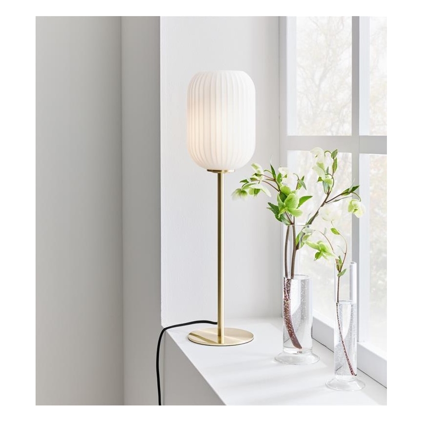 Markslöjd 108251 - Stolní lampa CAVA 1xE14/40W/230V zlatá