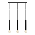 Markslöjd 108262 - Lustr na lanku SENCILLO 3xE27/40W/230V černá