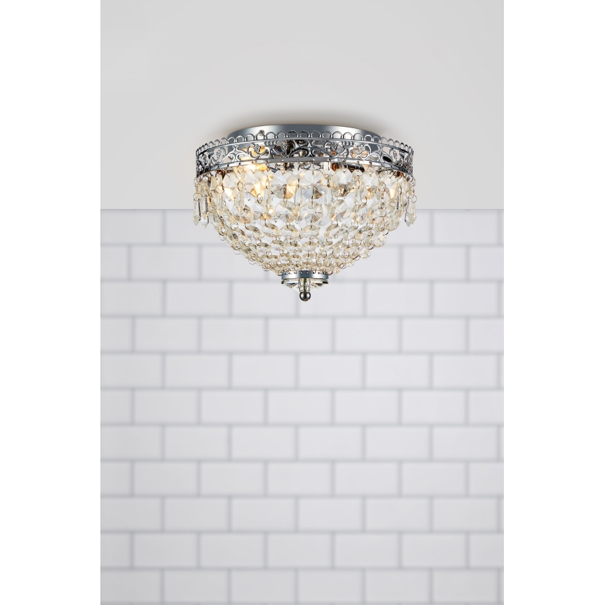 Markslöjd 108423 - Stropní svítidlo JOLINE 2xE14/40W/230V matný chrom