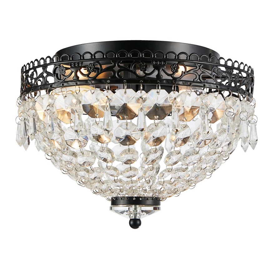 Markslöjd 108424 - Stropní svítidlo JOLINE 2xE14/40W/230V černá