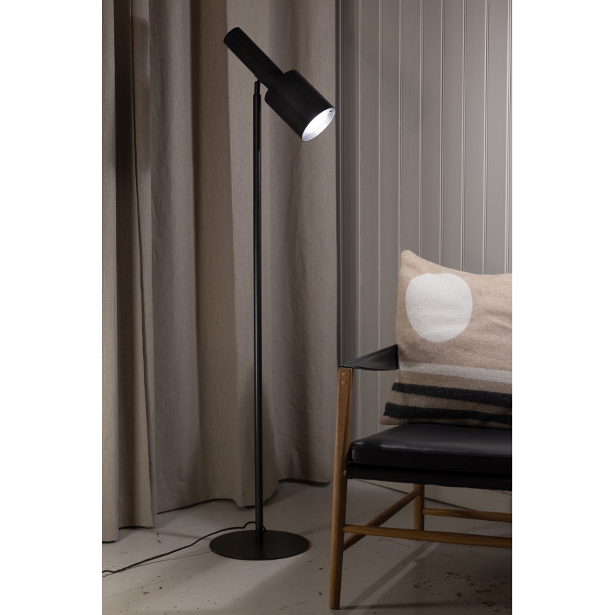 Markslöjd 108542 - Stojací lampa OZZY 1xE27/40W/230V černá