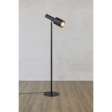 Markslöjd 108542 - Stojací lampa OZZY 1xE27/40W/230V černá