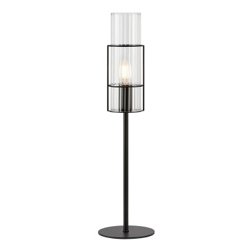 Markslöjd 108555 - Stolní lampa TUBO 1xE14/40W/230V 50 cm černá/čirá