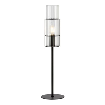 Markslöjd 108555 - Stolní lampa TUBO 1xE14/40W/230V 50 cm černá/čirá