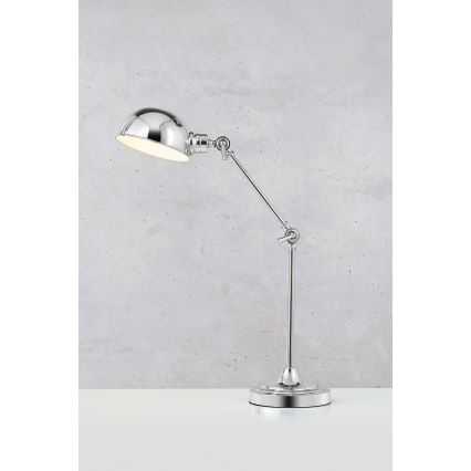 Markslöjd 108583 - Stolní lampa PORTLAND 1xE27/40W/230V lesklý chrom