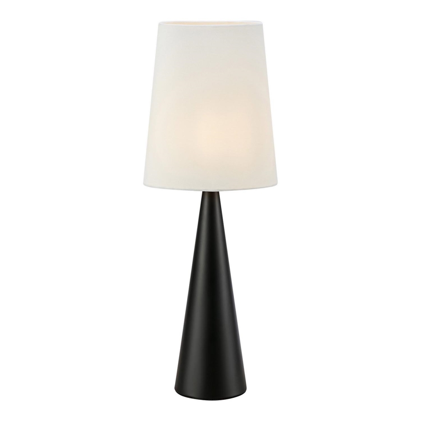 Markslöjd 108597 - Stolní lampa CONUS 1xE14/40W/230V bílá/černá