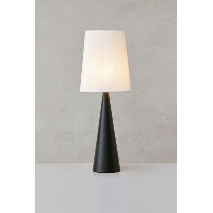 Markslöjd 108597 - Stolní lampa CONUS 1xE14/40W/230V bílá/černá