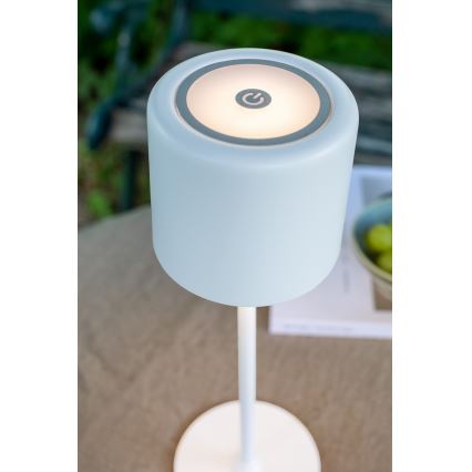 Markslöjd 108658 - LED Stmívatelná nabíjecí lampa FILO LED/2W/5V IP44 30 cm bílá