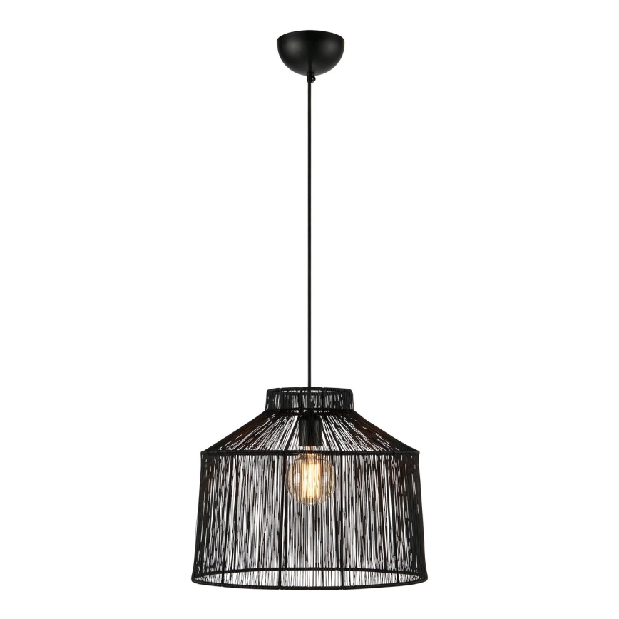Markslöjd 108668 - Lustr na lanku CAPANNA 1xE27/40W/230V černá