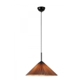 Markslöjd 108709 - Lustr na lanku PLISADO 1xE27/40W/230V pr. 50 cm šedá