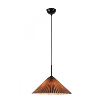Markslöjd 108709 - Lustr na lanku PLISADO 1xE27/40W/230V pr. 50 cm šedá