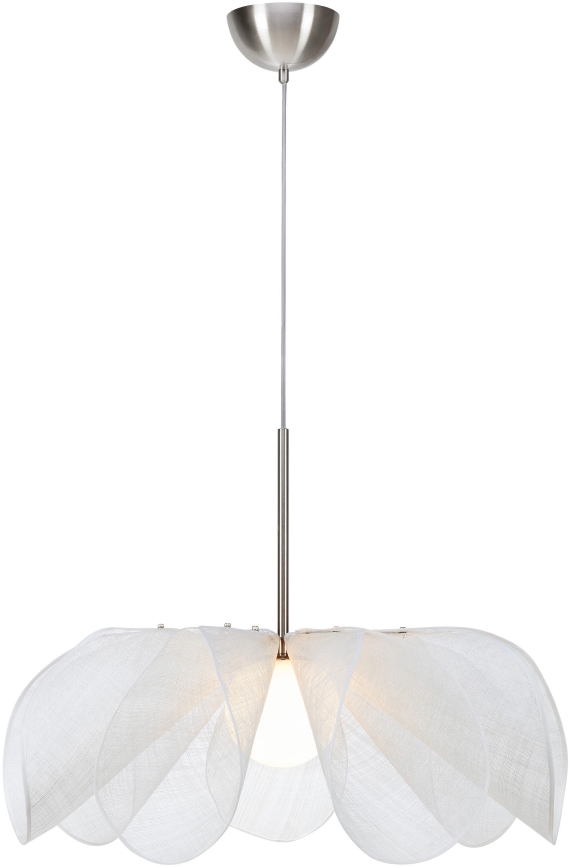 Markslöjd 108818 - Lustr na lanku STYRKA 1xE27/40W/230V pr. 75 cm bílá