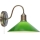 Markslöjd 108866 - Nástěnná lampa VELA 1xE27/40W/230V mosaz/zelená