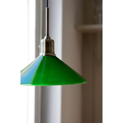 Markslöjd 108868 - Lustr na lanku VELA 1xE27/40W/230V mosaz/zelená