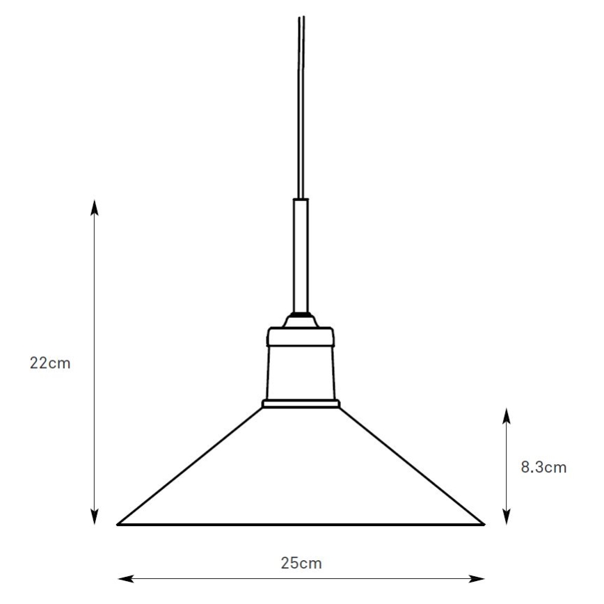 Markslöjd 108868 - Lustr na lanku VELA 1xE27/40W/230V mosaz/zelená