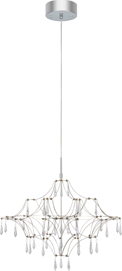 Markslöjd 108869 - LED Stmívatelný křišťálový lustr na lanku EFESOS LED/14W/230V pr. 60 cm