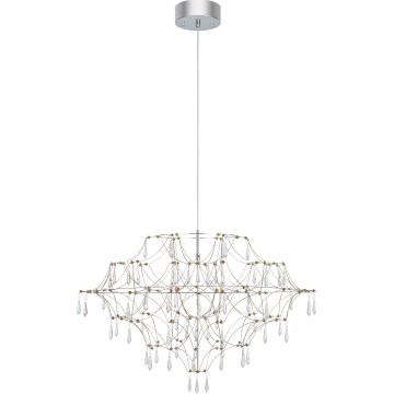 Markslöjd 108870 - LED Stmívatelný křišťálový lustr na lanku EFESOS LED/25W/230V pr. 80 cm
