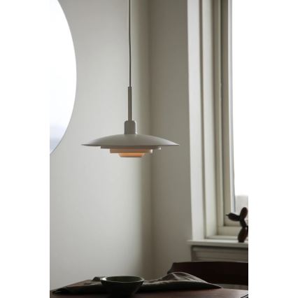 Markslöjd 108874 - Lustr na lanku PINY 1xE27/60W/230V pr. 35 cm bílá
