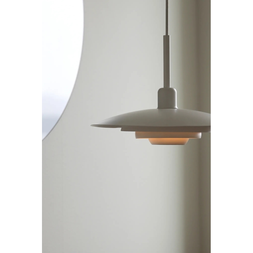 Markslöjd 108874 - Lustr na lanku PINY 1xE27/60W/230V pr. 35 cm bílá