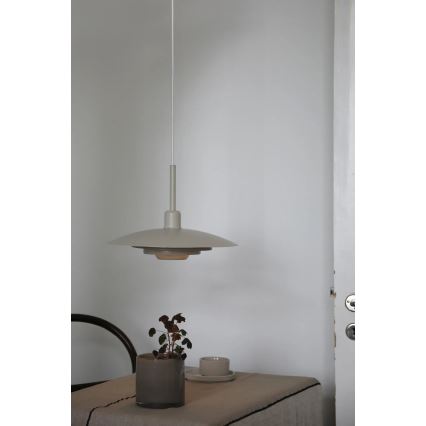 Markslöjd 108875 - Lustr na lanku PINY 1xE27/60W/230V pr. 35 cm béžová
