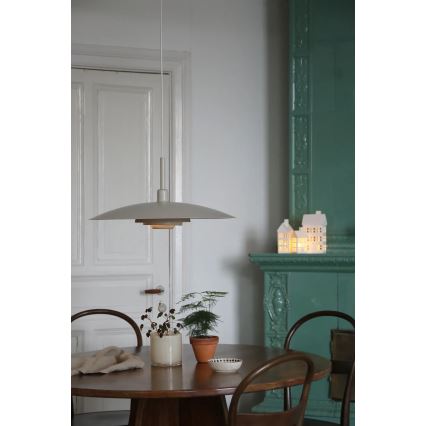 Markslöjd 108877 - Lustr na lanku PINY 1xE27/60W/230V pr. 57 cm béžová