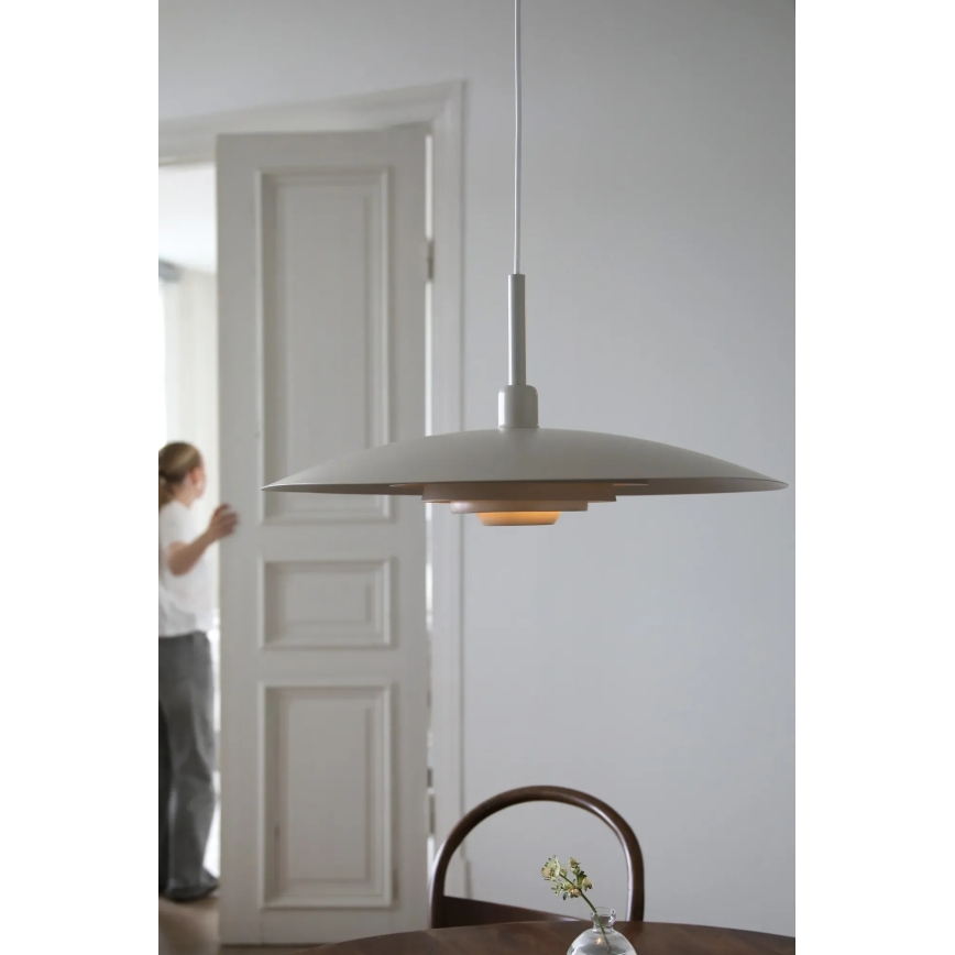 Markslöjd 108877 - Lustr na lanku PINY 1xE27/60W/230V pr. 57 cm béžová