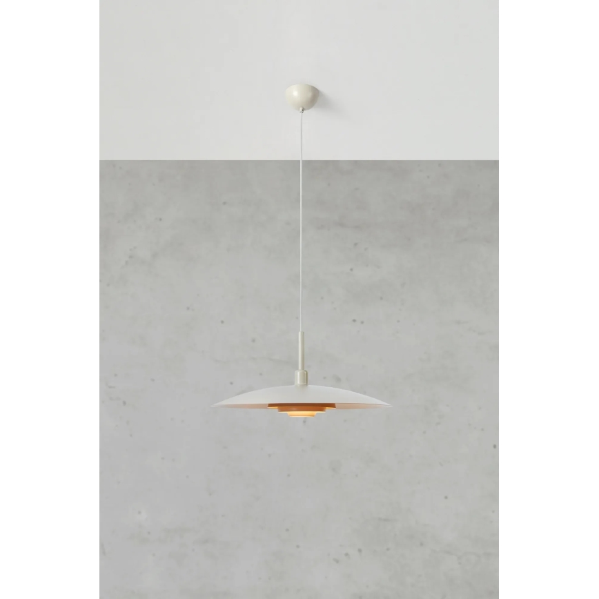 Markslöjd 108877 - Lustr na lanku PINY 1xE27/60W/230V pr. 57 cm béžová